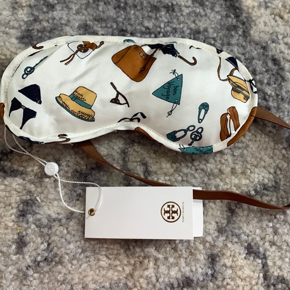 Tory Burch sleeping eye mask